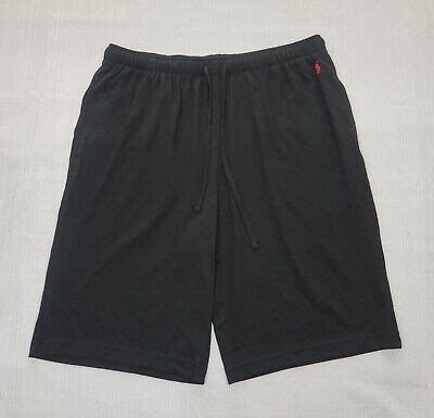 Polo Ralph Lauren Supreme Comfort Sleep Shorts Mens Large Black