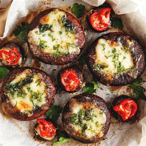 The Top 15 Cheese Stuffed Portobello Mushrooms How To Make Perfect