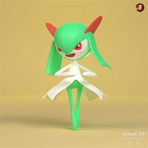 Pokemon Kirlia 3d Model 3d Printable Cgtrader