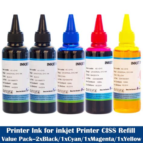 Printer Ink Refill Ink Ciss Ink For Canon Pixma Ip7270 Ix6870 Mg5570