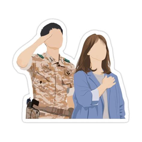 Desendents Of The Sun You Are My Hero Sticker Designs Descendants