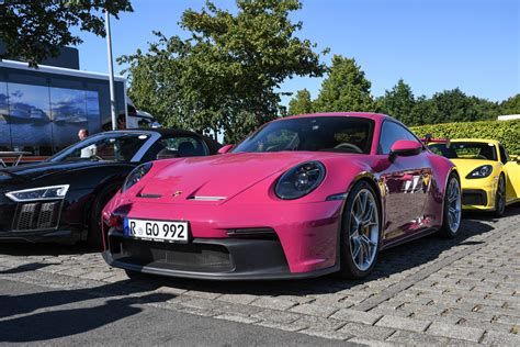 Rubystone Red 992 GT3 Gespot Op Autoblog Nl