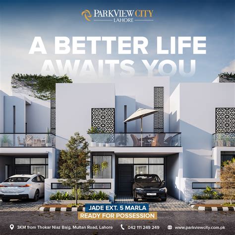 Why wait when a better life awaits... - ParkView City Lahore