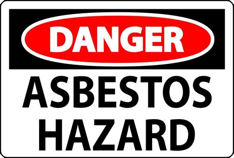 Asbestos Danger Signs Asbestos Hazard Area Authorized Personnel Only ...