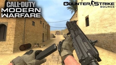 Counter Strike Source Mp Call Of Duty Modern Warfare P Pmr