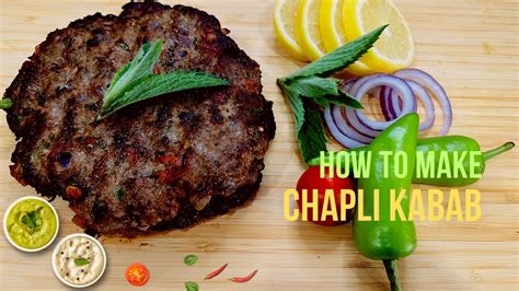 How To Make Easy Kebab Easy Chapli Kebab Recipe Youtube