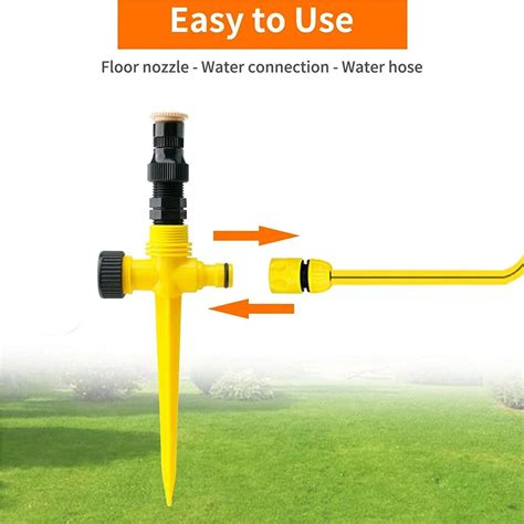 Garden Long Handle Garden Hose Sprinkler Nozzle Garden Shower Sprayer