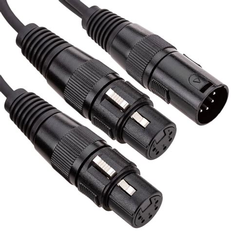 Duplicador De Audio Cannon Xlr Macho A Xlr Hembra Pin Cablematic