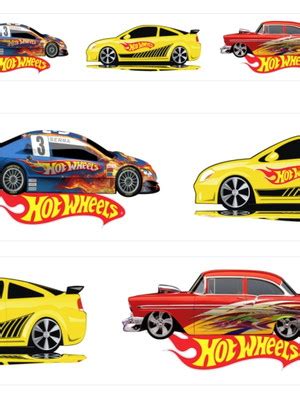 Faixa Adesiva Infantil Hot Wheels Mod Elo