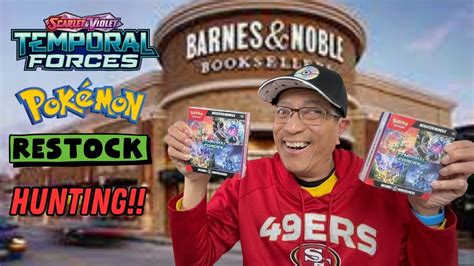 Pokemon Cards Restock Hunting At Barnes Noble Opening Temporal