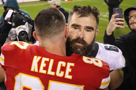 Jason Kelce Says Travis Kelce Is Probably Beating Himself Up After Loss