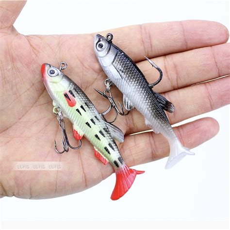 Pcs Cm G Umpan Mancing Soft Plastic Lure Fishing Hooks Gewang