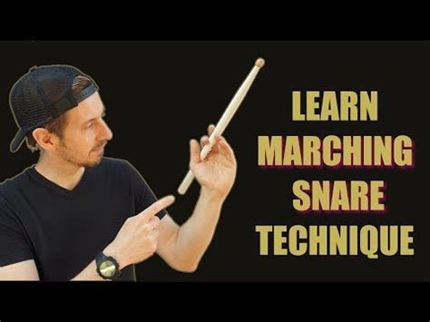 How To Play Marching Snare Drum Learn How To Hold Your Sticks