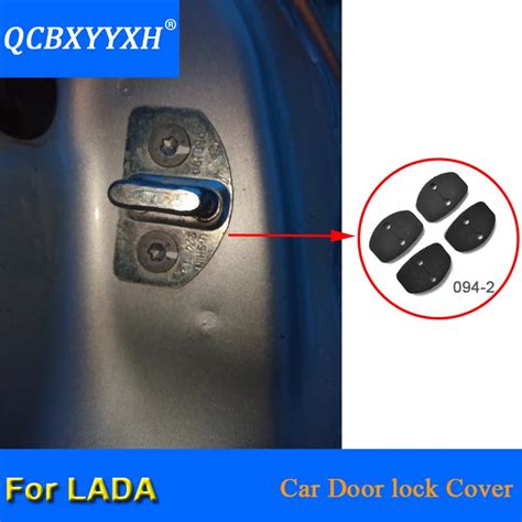 Qcbxyyxh Car Styling Abs Pcs Set Car Door Lock Protective Covers For