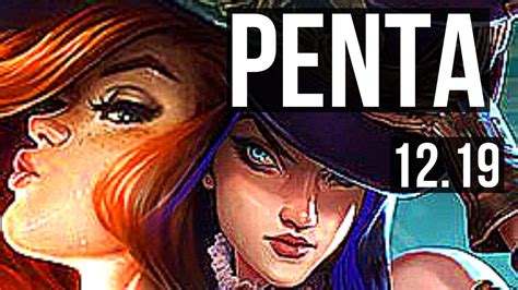 Miss Fortune Thresh Vs Caitlyn Bard Adc Penta Winrate