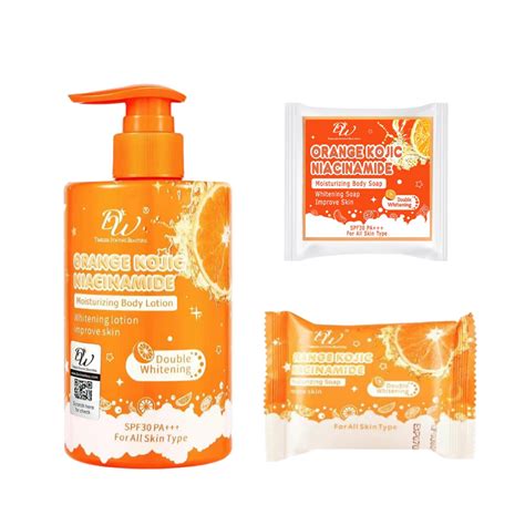 DW Orange Kojic Niacinamide Body Lotion 300ml Soap Shopee Philippines