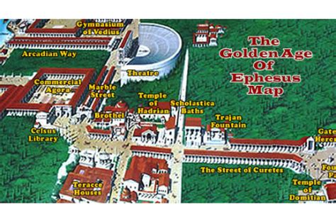 Ephesus Map Bible Times - Arline Nicholle