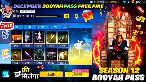 Next Booyah Pass Free Fire 🔥🤯🥳 January Booyah Pass Free Fire 2024 December Booyah Pass Free