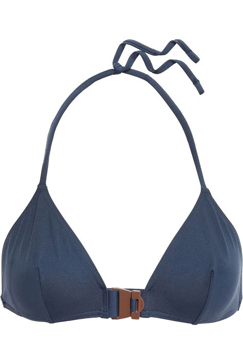 ERES Edge Cut Buckled Triangle Bikini Top THE OUTNET