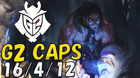 G2 caPs サイラス Sylas VS カシオペア Cassiopeia MID patch 12 18 EUW RANK YouTube