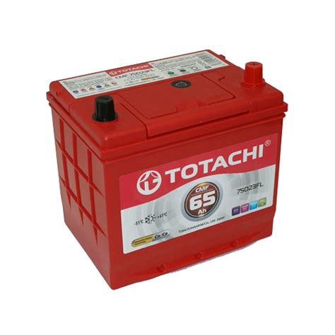 Автомобильный аккумулятор "TOTACHI KOR CMF" 65.0 А.Ч. (ASIA) (75D23FL ...
