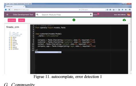 Figure 2 From Developing Tool For Odoo Platform Semantic Scholar