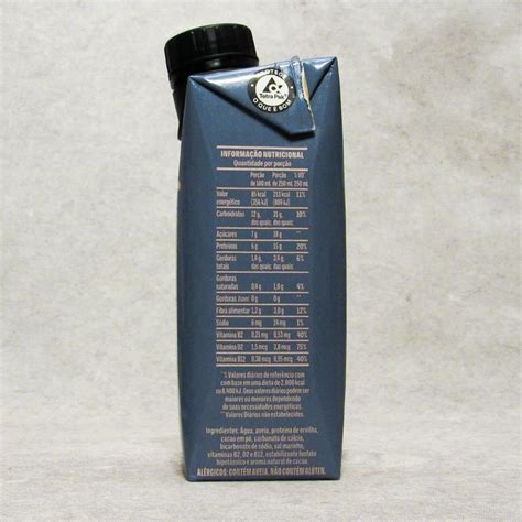 Bebida De Aveia Nude Proteica Cacau Org Nico Ml Verde Verso