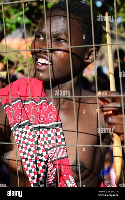 Swaziland Umhlanga Reed Dance Stock Photo - Alamy