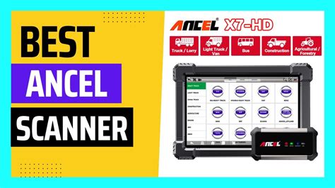 ANCEL X7 HD Heavy Duty Truck Diagnostic Tool YouTube