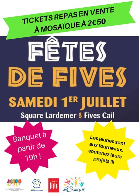 Fêtes de Fives 2023 Centre Social Mosaique