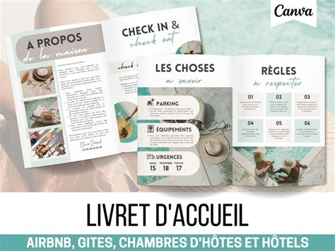 Airbnb Livret Daccueil En Fran Ais Pages A Template Canva Airbnb