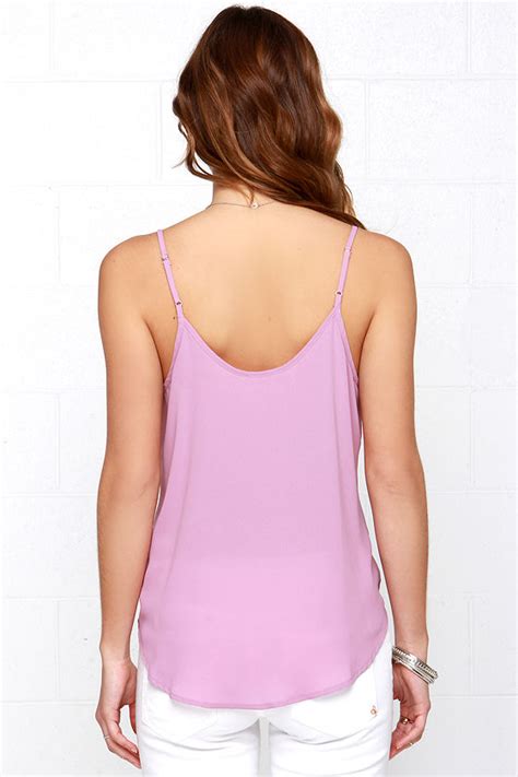 Cute Mauve Top Surplice Top Wrap Top Cami Top 28 00