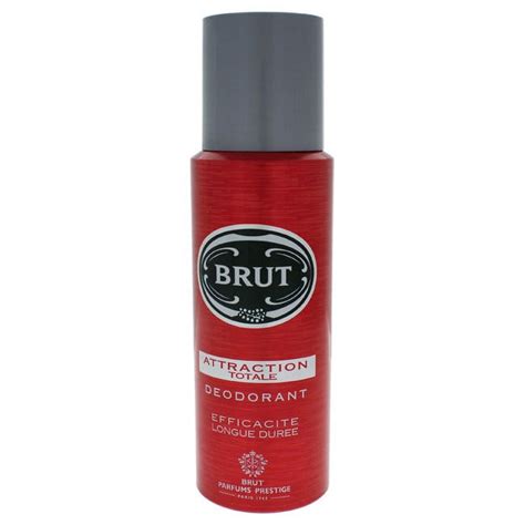 Attraction Totale Deodorant Body Spray By Brut For Men 6 7 Oz