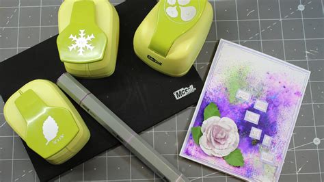 Bust It Out Mcgill Paper Blossoms Collection Punches Rose Punch