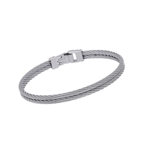 Alor Stainless Steel Bangle Bracelet For Sale At Stdibs