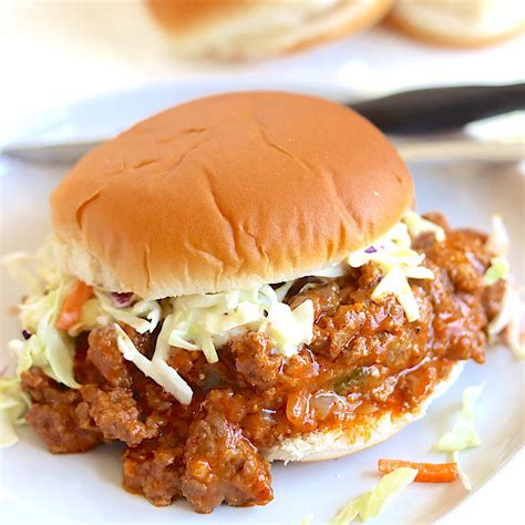 Best Homemade Sloppy Joes Crockpot Recipe Slow Cooked Eats