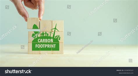 Carbon Footprint Zero Emission Concept Carbon Stock Photo 2134797127 | Shutterstock