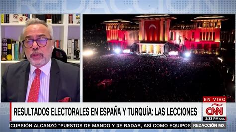 CNN Redacción Con Gabriela Frías Los Resultados Electorales En España