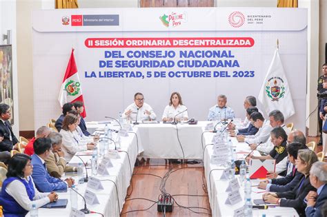 Premier Otárola Estados De Emergencia Muestran Resultados Positivos Y