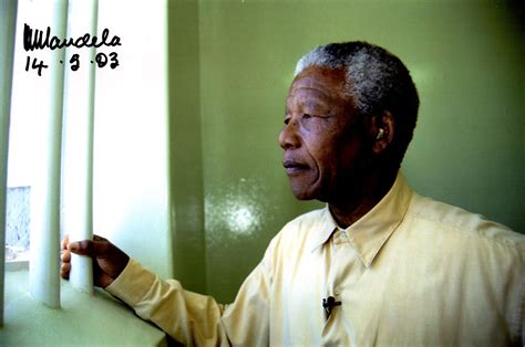 MANDELA NELSON 1918 2013 South African President 1994 99 Nobel