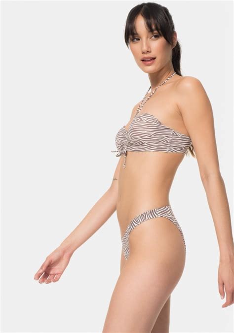 Braguita De Bikini Estampada De Mujer Tex Ofertas Carrefour Online