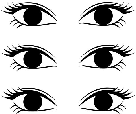 SVG > girl pupil eyes woman - Free SVG Image & Icon. | SVG Silh