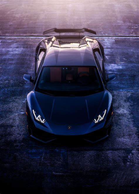 Lamborghini Huracan Poster By Monster Car Displate