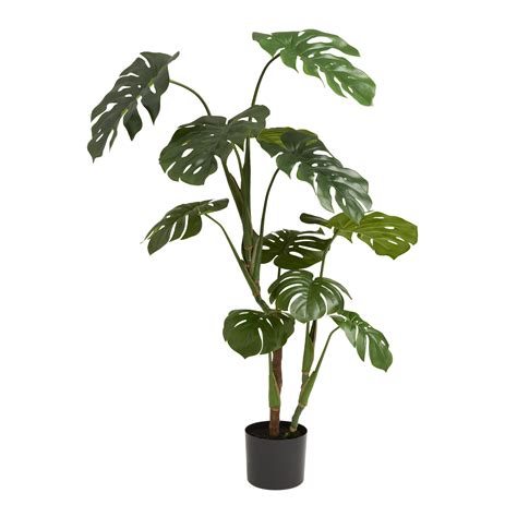 Large Faux Monstera Plant World Market