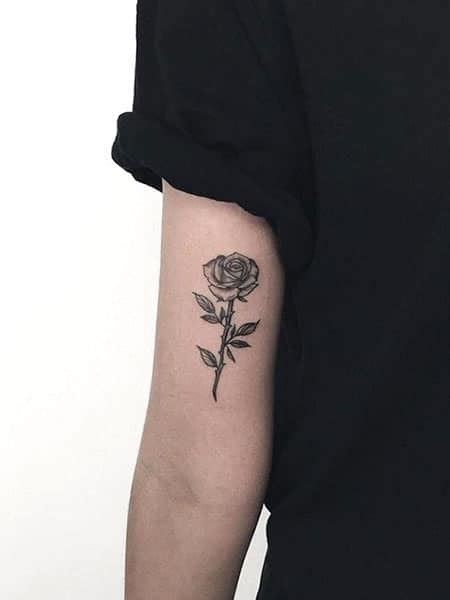 Update More Than 81 Small Rose Flower Tattoo Vova Edu Vn