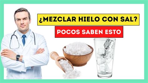 Poner HIELO con SAL en la PIEL Este Truco CASERO dejará tu Piel en