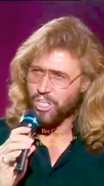 Bee Gees Fan Page On Instagram Bee Gees You Win Again 1991