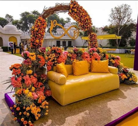 Haldi Decor Ideas For A Beautiful Celebration Wedbook Mehendi