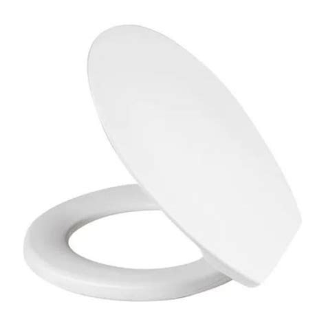 Assento Sanitario Oval Soprado Branco Soft Metasul