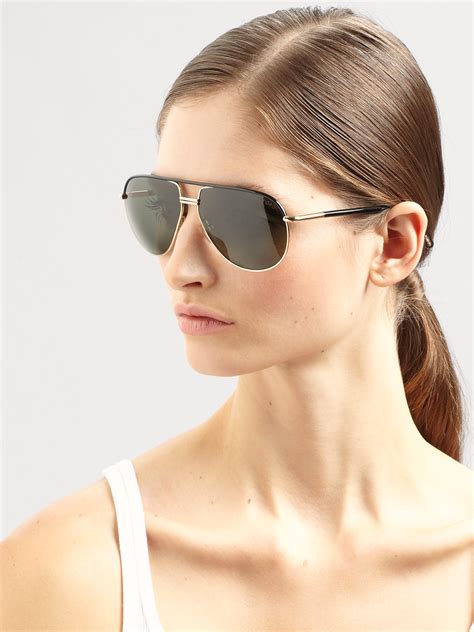 Tom Ford Cole Polarized Aviator Sunglasses In Black Lyst